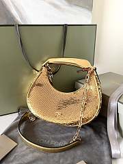 Tom Ford Bianca Hobo Loop Bag In Gold Color - 4