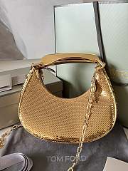 Tom Ford Bianca Hobo Loop Bag In Gold Color - 2