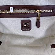 Miumiu Suede Beau bag Cocoa Brown color - 2