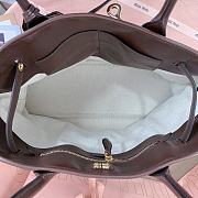 Miumiu Aventure nappa leather bag medium size Briarwood color - 2