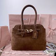 Miumiu Aventure nappa bag medium size Oak color - 1