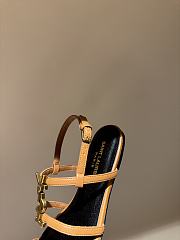 Ysl Saint Laurent 2025Paris classic high-heels sandals in yellow - 2