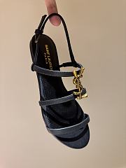 Ysl Saint Laurent 2025Paris classic high-heels sandals in black - 6