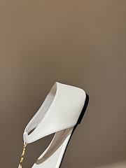 Ysl Saint Laurent 2025Paris Sandals In White - 4