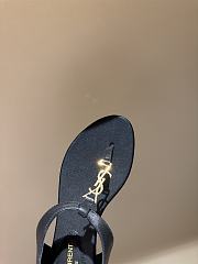 Ysl Saint Laurent 2025Paris Sandals In Black - 2