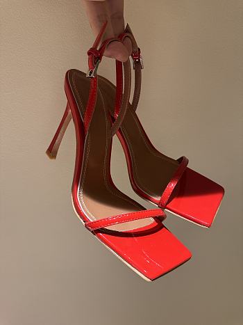 Amina Muaddi High Heels 9.5 cm In Red