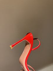 Amina Muaddi High Heels 9.5 cm In Red - 3