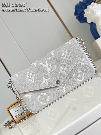 Louis Vuitton Pochette Félicie Monogram Empreinte M14227