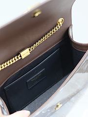 Ysl Saint Laurent Kate Foldover Top Medium Shoulder Bag Brown - 3