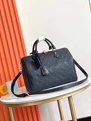 Louis Vuitton Speedy Bandouliere In Black Size 30 cm - 1