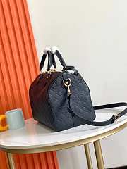 Louis Vuitton Speedy Bandouliere In Black Size 30 cm - 6