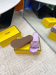 Fendi Roma Sunshine Pequin 6.5 cm In Purble - 2