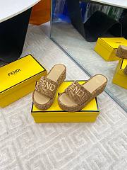 Fendi Roma Sunshine Pequin 6.5 cm In Beige - 2