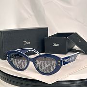 Dior Classic two-color combination sunglasses - 5