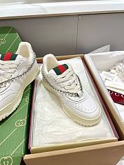 Gucci Re-Web Sneaker White leather - 6