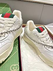 Gucci Re-Web Sneaker White leather - 5