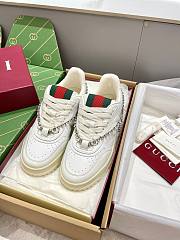 Gucci Re-Web Sneaker White leather - 3