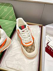 Gucci Re-Web Trainer Beige and orange Original GG canvas - 2