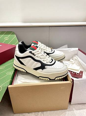 Gucci Re-Web Trainer White and black Original GG canvas