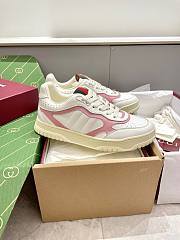 Gucci Re-Web Trainer White and pink Original GG canvas - 1