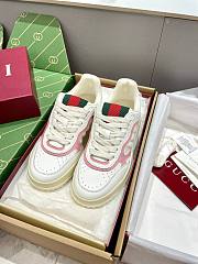 Gucci Re-Web Trainer White and pink Original GG canvas - 6