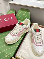 Gucci Re-Web Trainer White and pink Original GG canvas - 5