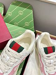 Gucci Re-Web Trainer White and pink Original GG canvas - 2