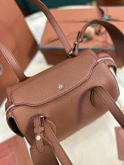 Loro Piana Happy Day Sesia Micro Leather In Brown - 4