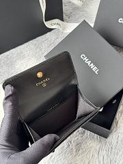 Chanel Leboy Wallet Gold Hardware Lambskin In Black - 5