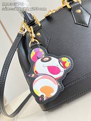 Louis Vuitton Alma BB LV x TM Washed Black M13670 - 6