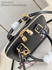 Louis Vuitton Alma BB LV x TM Washed Black M13670 - 5