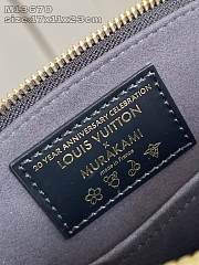 Louis Vuitton Alma BB LV x TM Washed Black M13670 - 4