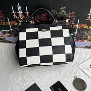 Dolce & Gabbana Dauphine Print Checker Rose Medium Miss Sicily - 5