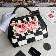 Dolce & Gabbana Dauphine Print Checker Rose Medium Miss Sicily - 4