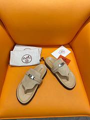 Hermes Empire sandal In Beige - 3