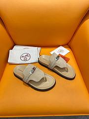 Hermes Empire sandal In Beige - 2