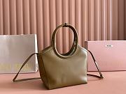 Miumiu Brown Ivy Leather Bag - 6