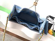 Chanel 25C Hobo Bag AS5231 Denim Blue - 6