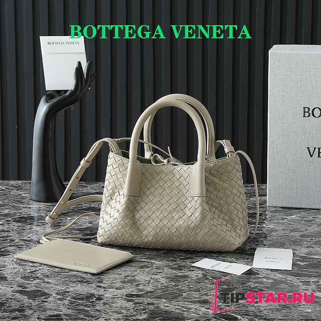 Bottega Veneta BV Mini pinacoteca tote bag in green - 1