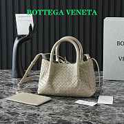 Bottega Veneta BV Mini pinacoteca tote bag in green - 1
