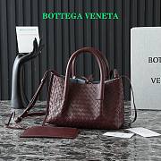 Bottega Veneta BV Mini pinacoteca tote bag in burgundy - 1