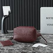 Bottega Veneta BV Mini pinacoteca tote bag in burgundy - 5