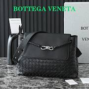 Bottega Veneta BV Andiamo Messenger Intrecciato In Black - 1
