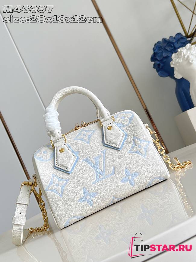 Louis Vuitton Speedy Bandoulière 20 Monogram Empreinte - 1