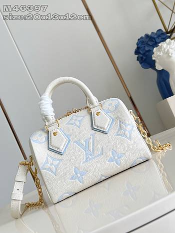 Louis Vuitton Speedy Bandoulière 20 Monogram Empreinte