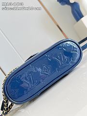 Louis Vuitton Vanity Chain Pouch Monogram Vernis In Sapphire Blue - 3