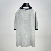 Celine flocked print crew neck short sleeves - 4