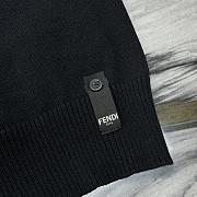 Fendi 25ss short-sleeved polo in black - 4