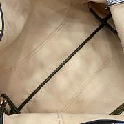 Gucci Softbit large top handle bag Green grainy leather - 6
