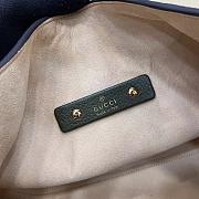 Gucci Softbit large top handle bag Green grainy leather - 2